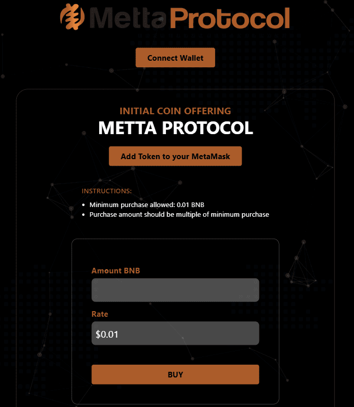 Metta Protocol ICO