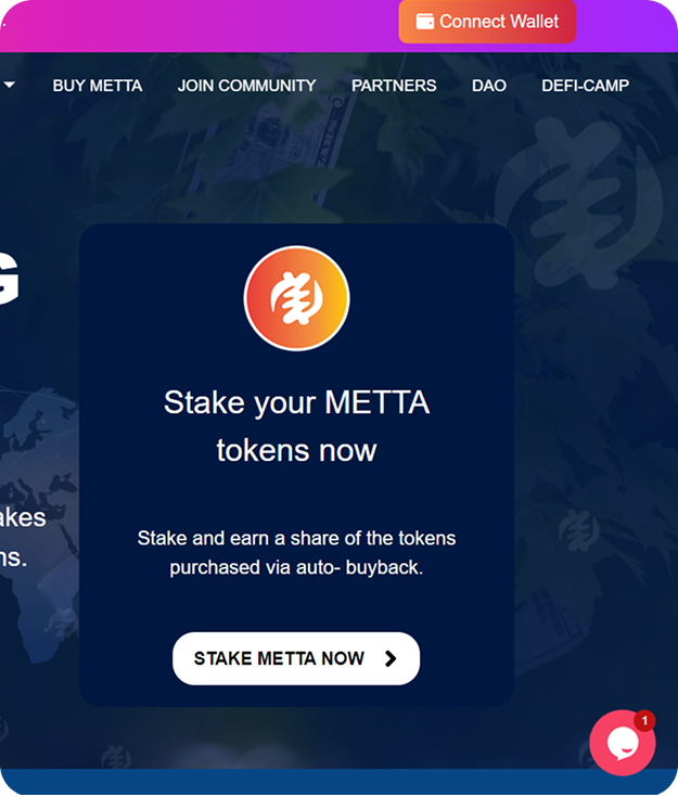 Meta Dapp Protocol Staking 