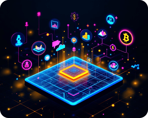 Token launch illustration